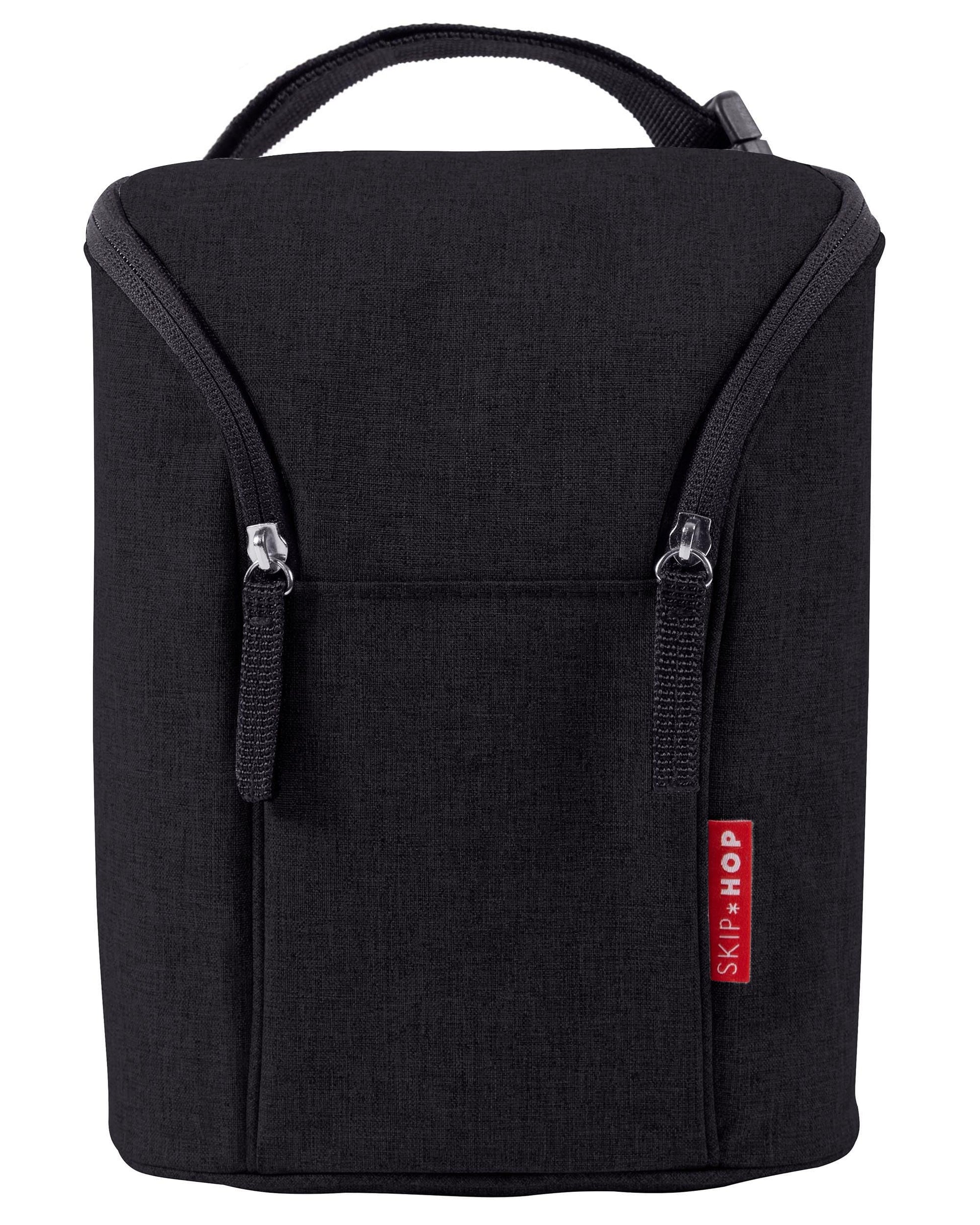 Skip Hop Baby Breastmilk Cooler Insulated Bottle Bag, Grab & Go, Black