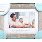 Pearhead Me And My Uncle Rustic Photo Frame, Niece Or Nephew Family Picture Frame