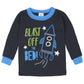 Gerberbaby Boystoddler Snug Fit 4-Piece Pajama Setspace Blue18 Months