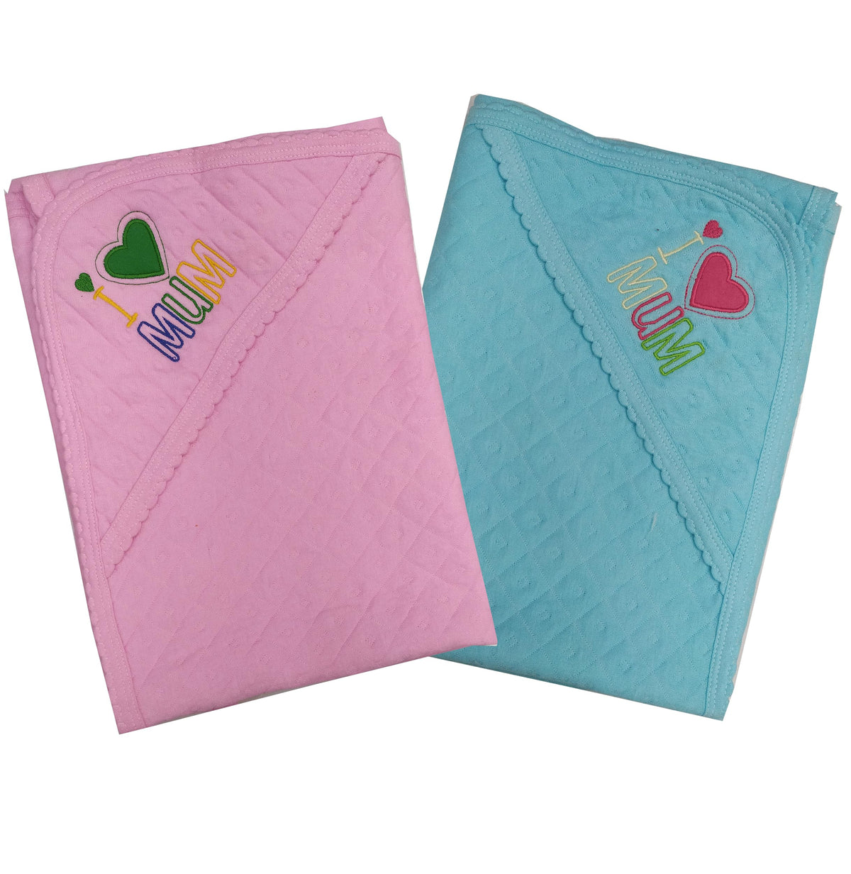 Baby Hooded Towel | 100% Soft | Born Baby Wrapper Towels | Baby Swaddle wrap for New Born Pack of 2