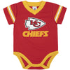 Nfl Kansas City Chiefs Team Jersey Bodysuit, Redgold Kansas City Chiefs, 18 Months