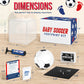 Circa Print Baby Soccer Ball Handprint Kit, Ink Pad For Baby Hand And Footprints - Unique Baby Keepsake For Dads, Baby Shower Pr