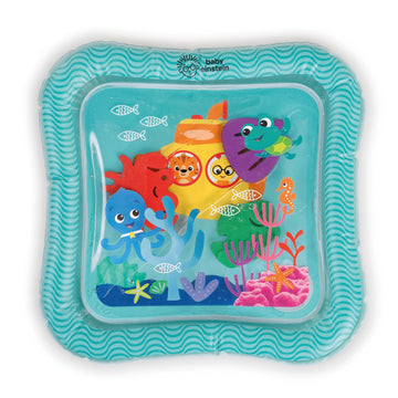 Baby Einstein Ocean Explorers Sensory Splash Water Mat, For Tummy Time Or Seated Play, Ages 0-36 Months