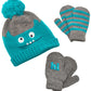 Simple Joys By Carter'S Baby Hat And Mitten Set, Monster/Stripe, 12-24 Months