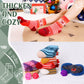 Children'S Winter Warm Wool Solid Color Socks Kids Boy Girls Thermal Crew Socks 6 Pairs (6 Pairs Snowflake Animal, 8-12 Years)