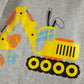 Popshion Boy Easter Outfit Long Sleeve Cotton Excavator Pjs Toddler 2 Piece Summer Clothes Set Kids Easter Pajamas 10T