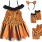 Fun World Tigress Child Costume, Medium 8-10