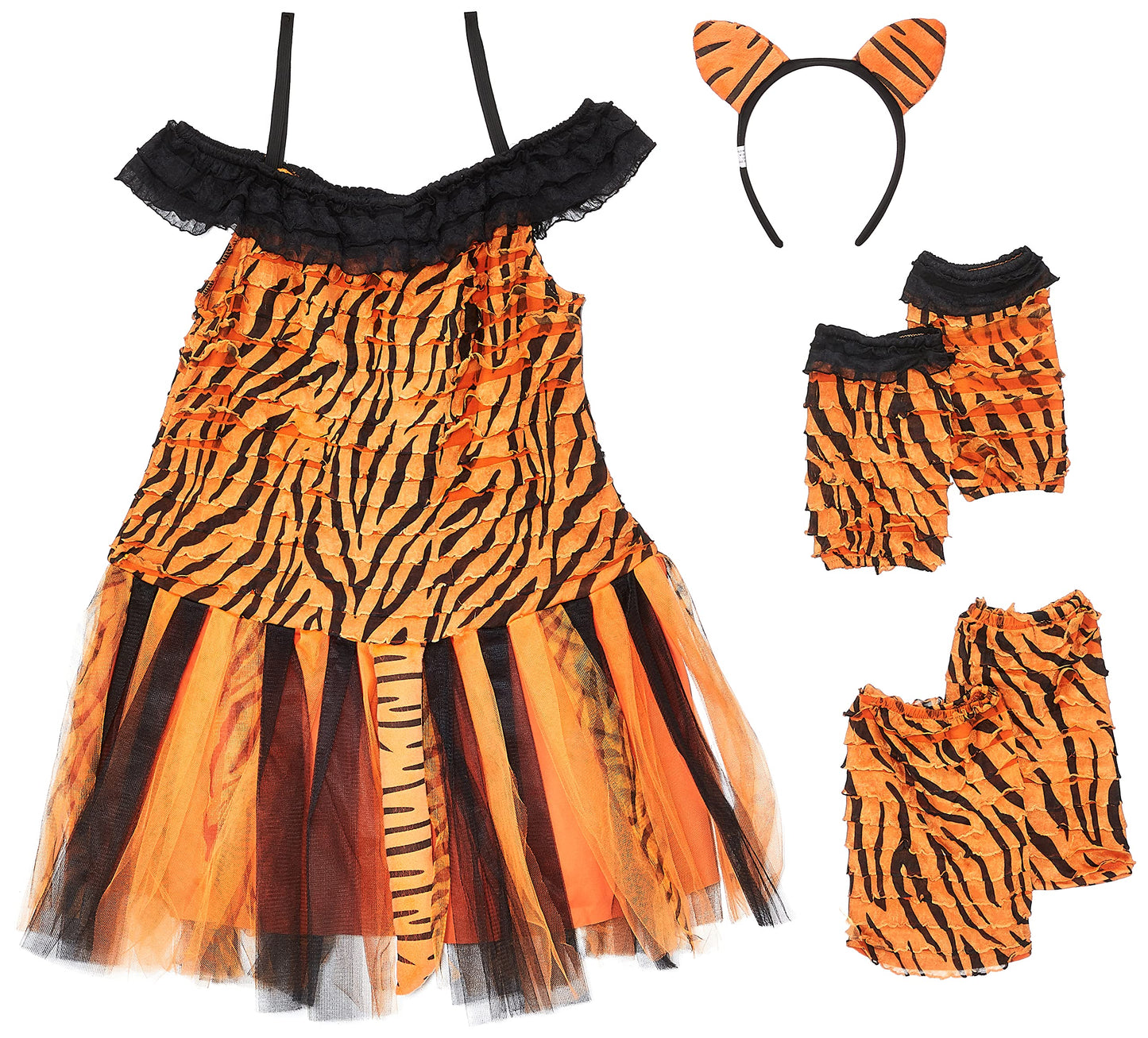 Fun World Tigress Child Costume, Medium 8-10