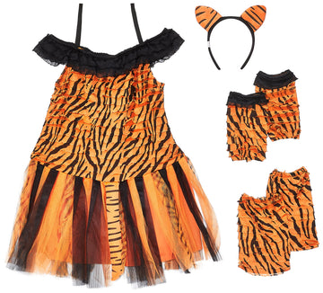 Fun World Tigress Child Costume, Medium 8-10