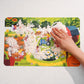 Constructive Eating Garden Fairy Plate, Placemat And Utensil Set