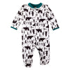 Lamaze Organic Baby Baby Boys Footed Sleeper, Sleep N Play, Black Bears And Trees, 9M