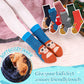 Eocom 6 Pairs Children'S Winter Warm Wool Animal Crew Socks Kids Boys Girls Socks (Stripe Animal, 4-7 Years)
