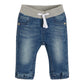 Guess Baby Boys Pull-On Knit Denim Pants, Original Light Blue Wash, 3 Months Us