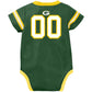 Gerber Unisex Baby Baby Boys Nfl Jersey Onesie Bodysuit, Team Color, 0-3 Months