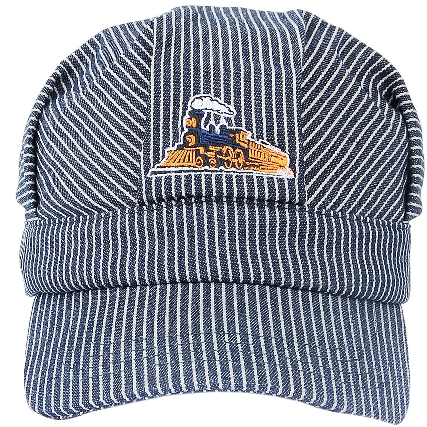 Conductor Hat+Paisley Bandanna (2 In 1) Engineer Cap Adjustable Train Conductor Dress Up Kit For Kids