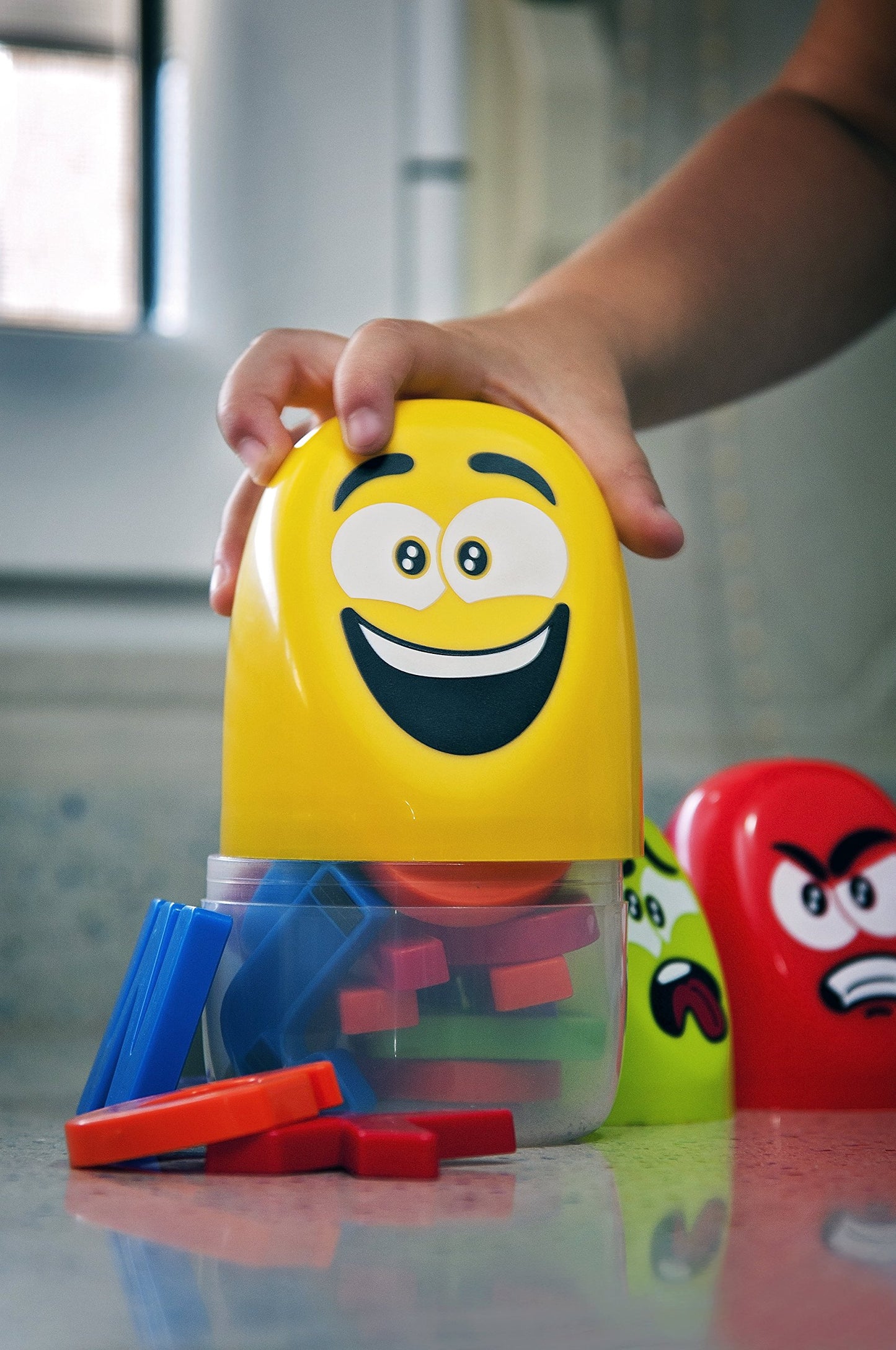 Miniland Emoticapsules. Multicolor and Funny Toy which Represent The Basic Emotions and Invite Children from 2 to 6 Years to Rec
