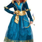 Disguise Disney Princess Merida Brave Deluxe Girls' Costume Green, X-Small/(3T-4T)