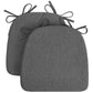Chair Cushions for Dining Chairs DShaped Seat Cushions Chair Pads Removable Machine Washable Cover and Ties, Chair Pads for Kit