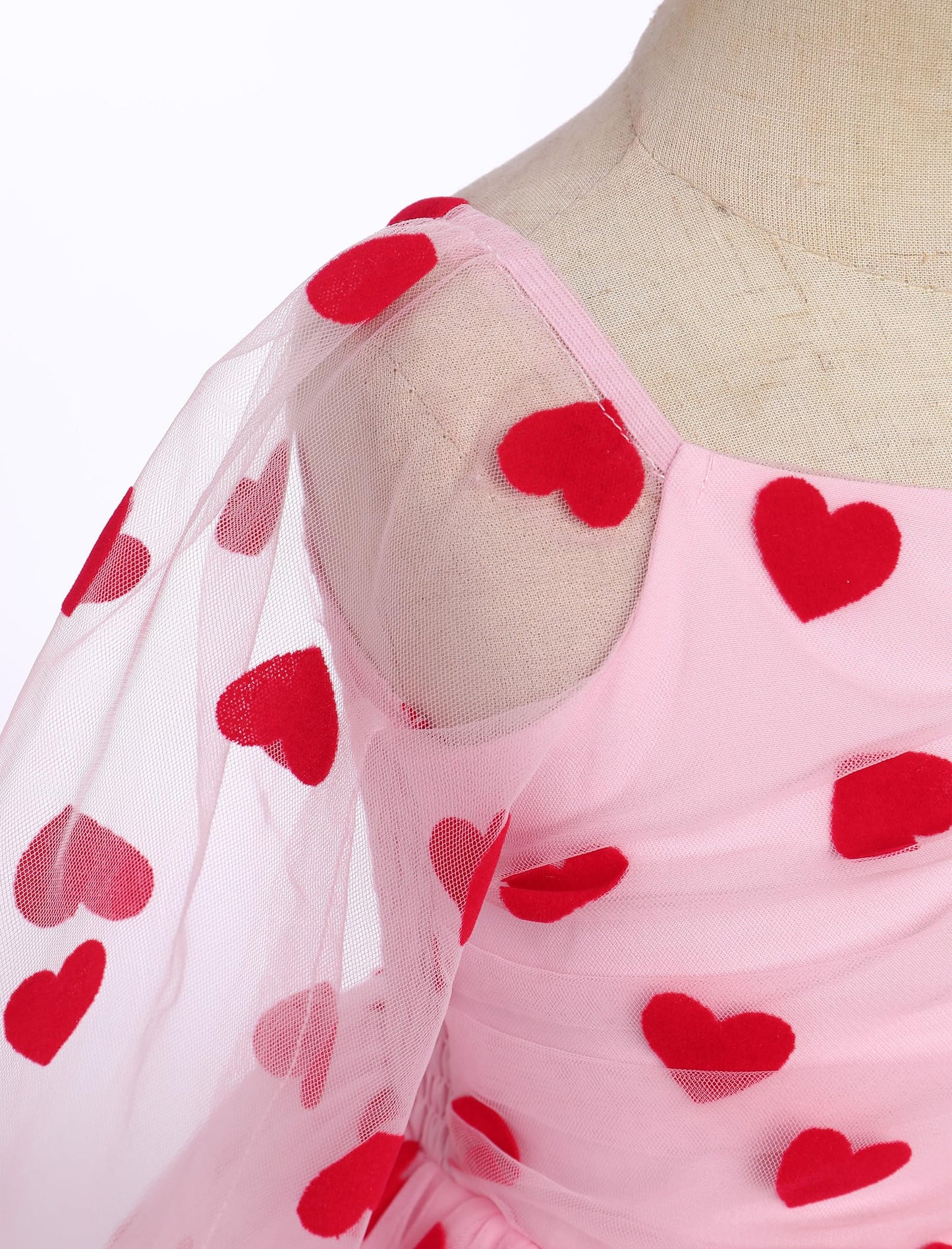 Imekis Toddler Valentines Day Outfit Girl: Valentines Day Dress Baby Infant Cupid Photoshoot 1St 2Nd Birthday Outfit Kids Fairy