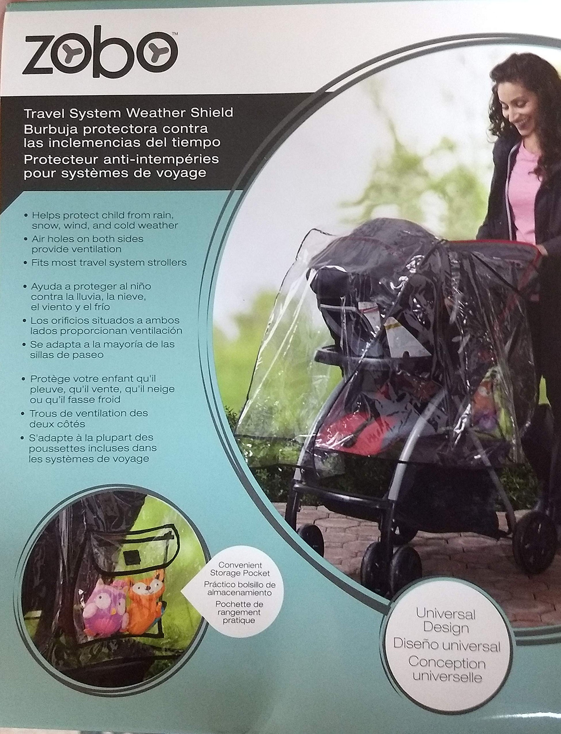 Zobo Travel System Weather Shield
