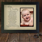 The Grandparent Gift Dear Daddy Picture Frame From Child Sentimental