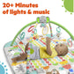 Bright Starts 5-In-1 Your Way Ball Play - Jumbo Play Mat Converts To Ball Pit Baby Gym, Newborn To Toddler - Totally Tropical (G