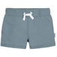 Gerber Baby Boys' Toddler 3-Pack Pull-On Knit Shorts, Green, 0-3 Months