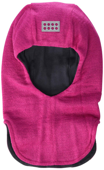 Lego Wear Kids' Balaclava With 3M Scotchlite Reflector, Dark Pink, 12-18 Months
