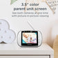 Motorola Mbp36S-2 Video Baby Monitor -Two Cameras, 3.5' Lcd Color Screen Display, 2-Way Audio -Remote Pan, Tilt, Zoom, Infrared