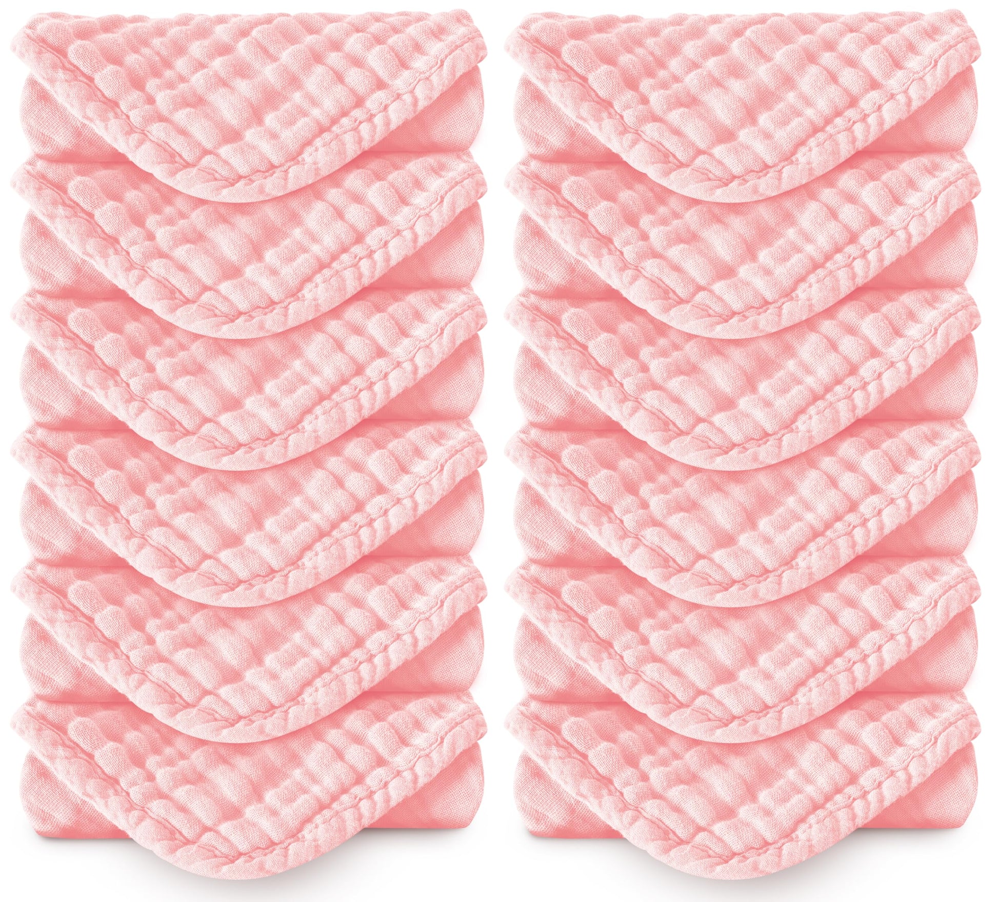 Spotted Play Muslin Burp Cloths 100% Cotton Large 20''X10'' Extra Soft And Absorbent Baby Wash Cloths Spit Up Rags - Baby Burpin