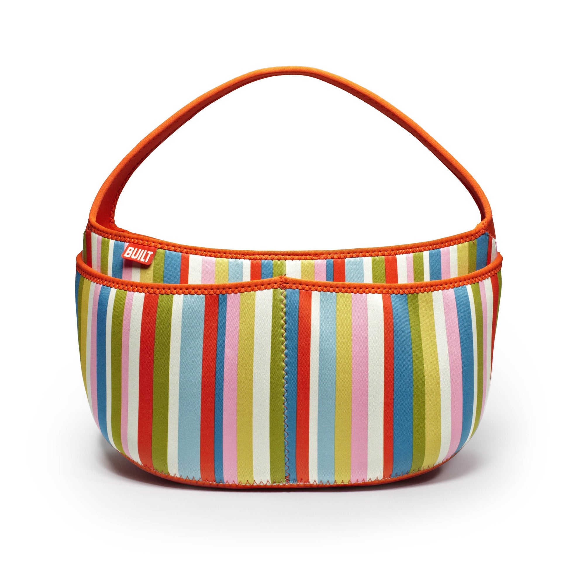 Built Baby Buddy Essentials Caddy, In Baby Pink Stripe