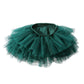 Elamccor Baby Girls' Tutu Skirt Toddler 6 Layered Tulle Tutus 1-8T Dark Green