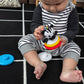 Baby Einstein Stack & Wobble Zen BPA Free Teether Toy for Cause and Effect Learning, Infants Ages 3 Months and up