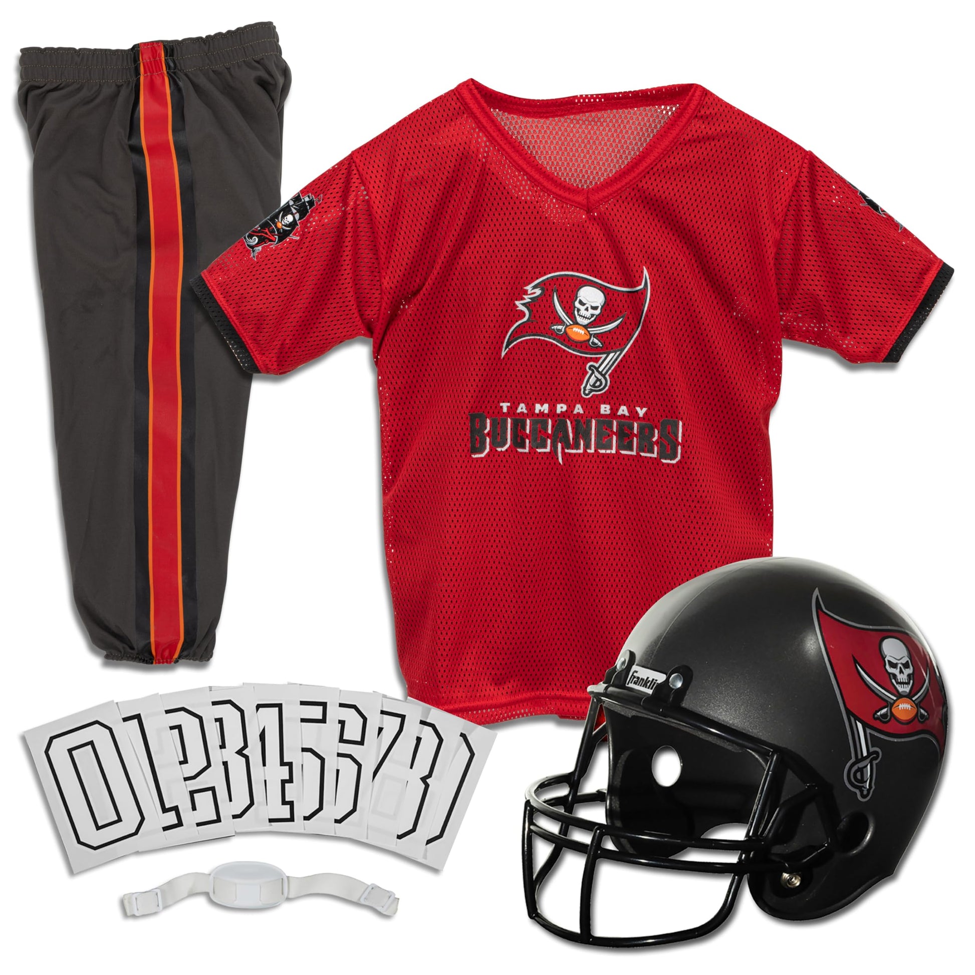 Franklin Sports boys Franklin Sports NFL Team Licensed Deluxe Youth Uniform Set, Team Color, Medium US