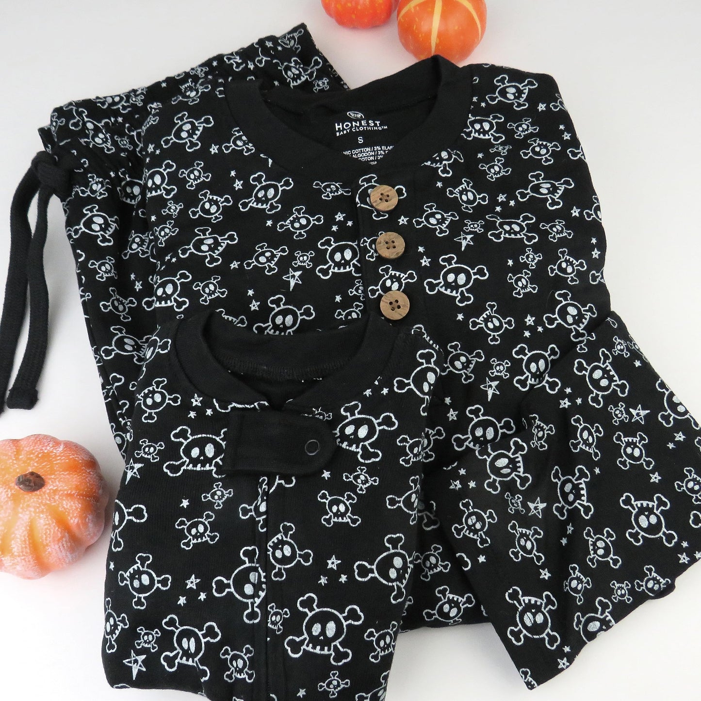 Honestbaby 2-Piece Family Matching Holiday Pajamas Organic Cotton For Men, Kids, Toddlers, Baby Boys, Girls, Unisex Pets, Tossed