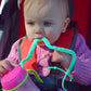 Brilli Baby Cup Catcher Patented Safety Tether Strap, Attach Sippy Cups, Bottles, Pacifiers & More to Stroller, High Chair, Car