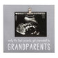 Pearhead Grandparents Pregnancy Announcement Sonogram Picture Frame, Ultrasound Photo Gift and Pregnancy Reveal Keepsake for Gra