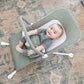 Baby Delight Highland Baby Bouncer | Infant | 0 - 6 Months | 3-Position Recline | Sage Tweed