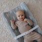 Baby Diaper Changing Pad - Soft, Waterproof Changing Pad, Non-Slip Bottom, Safety Straps & Ergonomic Contoured Design - Wipeable
