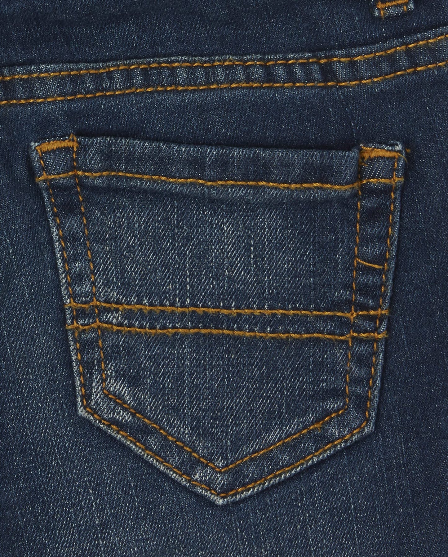 The Children'S Place Baby Boys And Toddler Stretch Straight Leg Jeans, Aged Indigo/Harland 2 Pack, 18-24 Months Us