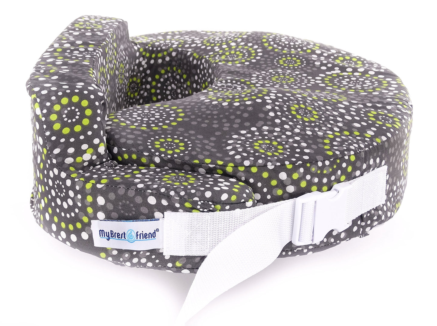 My Brest Friend Original Nursing Pillow Enhanced Ergonomics Essential Breastfeeding Pillow Support For Mom & Baby W/ Convenient