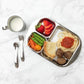 Kiddobloom Children Stainless Steel Divided Plates (2Pc) - Education