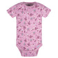 Gerber Baby Girls 5-Pack Short Sleeve Variety Onesies Bodysuits Lavender Garden Newborn
