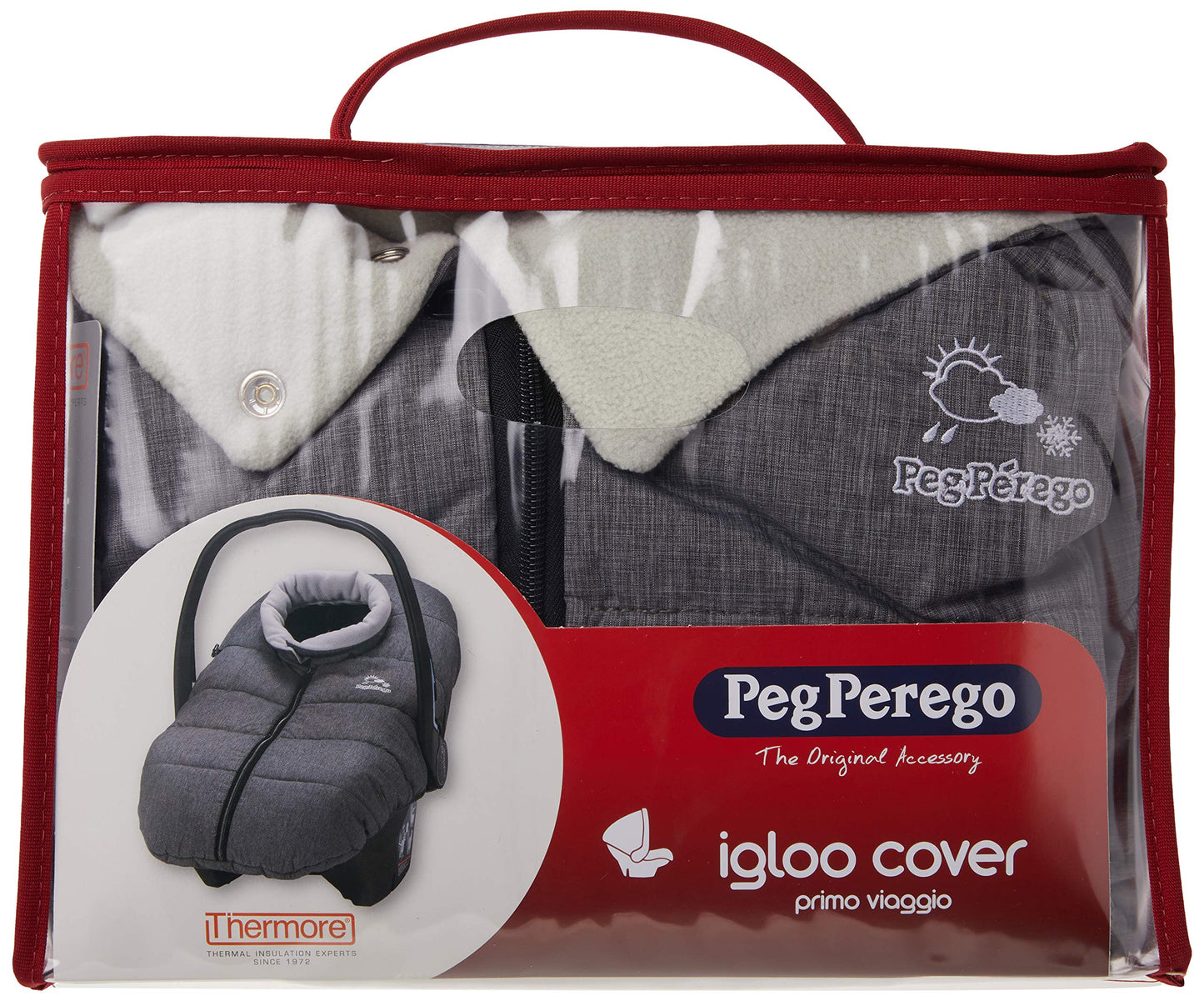 Peg Perego Primo Viaggio Igloo Cover - Accessory - Light Grey