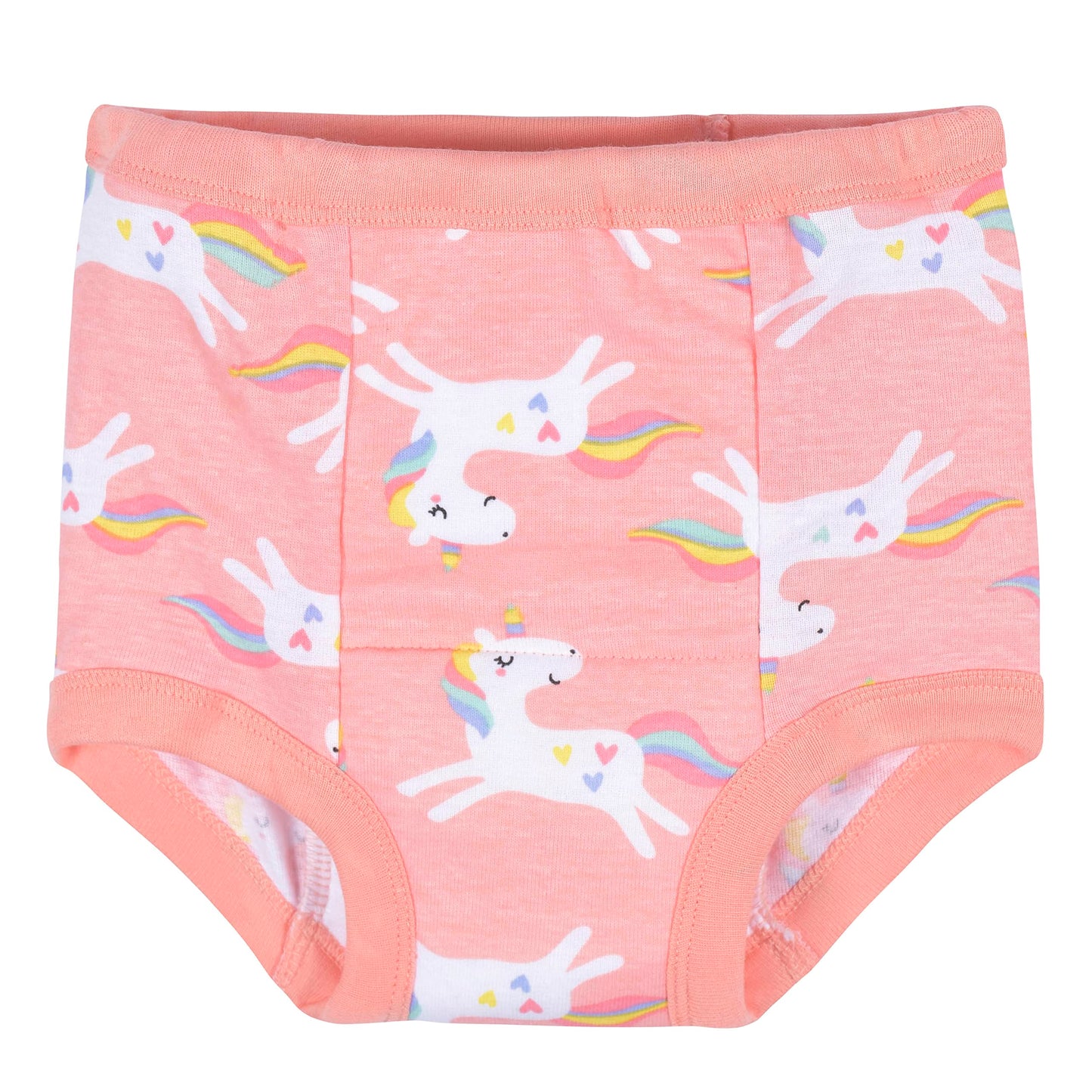 Gerber Baby Girls Infant Toddler 4 Pack Potty Training Pants Underwear Unicorn Pink And Purple 2T