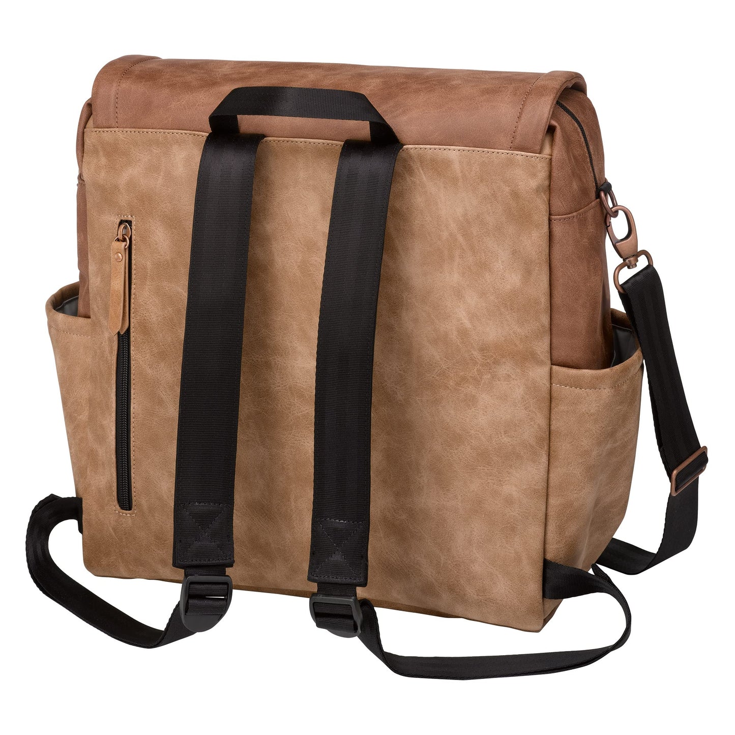 Petunia Pickle Bottom Boxy Backpack, Diaper Bag, Stylish Baby Bag, Spacious Backpack, On-The-Go Moms, Brioche