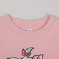 Retsugo Toddler Girls Clothes 2 Piece Girls Cat Outfit Kitten Sweater Crewneck Sweatshirts And Paw Print Cat Pants Leggings Pink