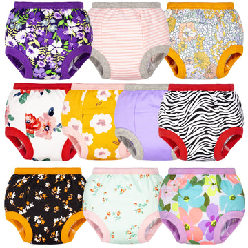 Big Elephant Potty Training Underwear, 100% Cotton Absorbent Unisex Toddler Pee Pants For Boys & Girls, 4T