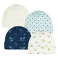 Gerber Baby Boys And Girls 12 Piece Layette Gift Set, Blue Flowers, 3-6 Months