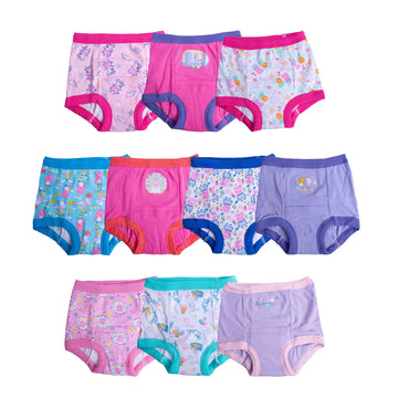 Peppa Pig Unisex Baby Toddler Potty Starter Kit Includes Stickers And Tracking Chart Sizes 18M, 2T, 3T And 4T, 10-Pack Training